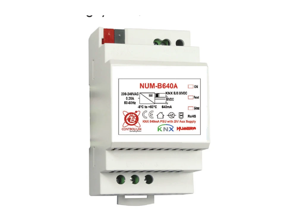 NUM B640A KNX Bus Power Supply product photograph