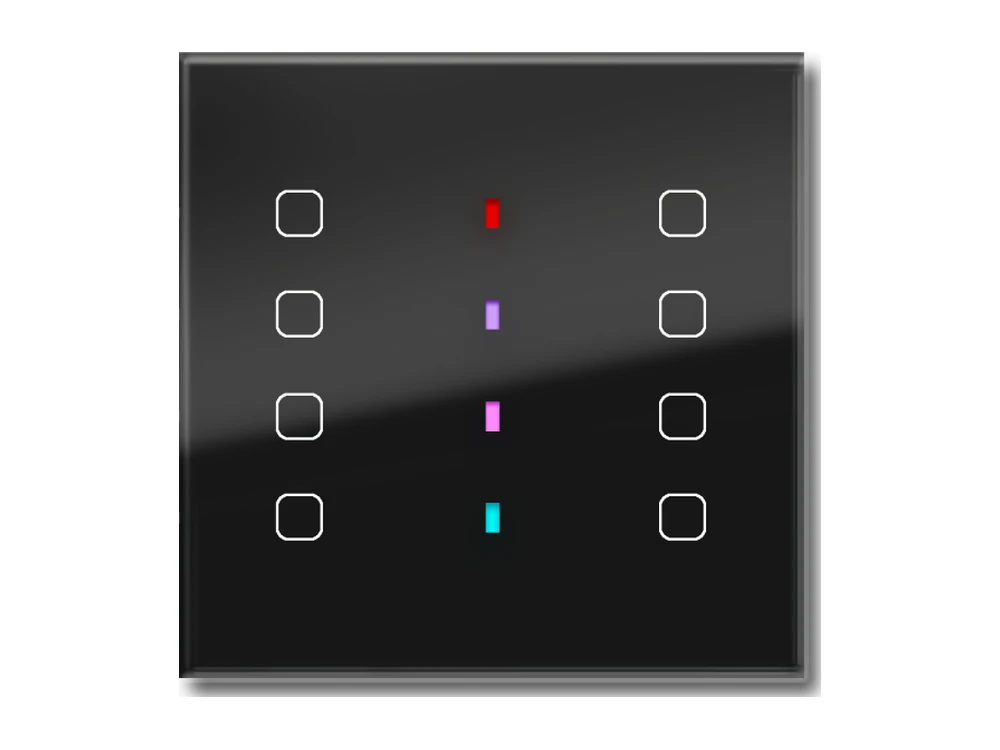 N-Elegance KNX Glass Switch product photograph