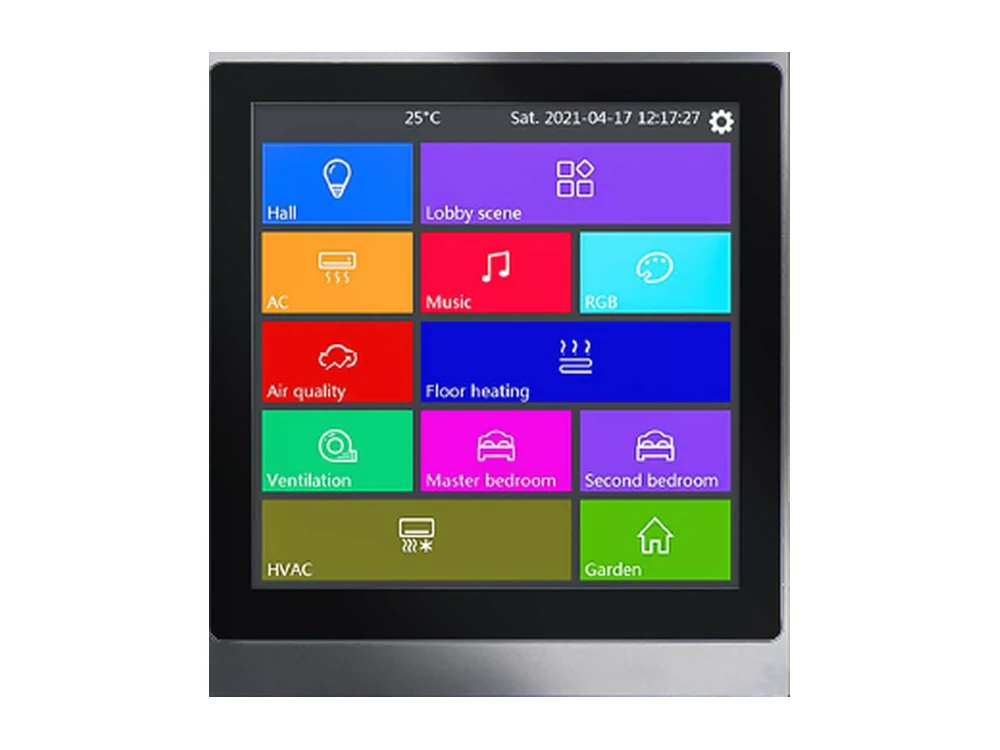NUM-KNX-TP04 Touch Panel product photograph