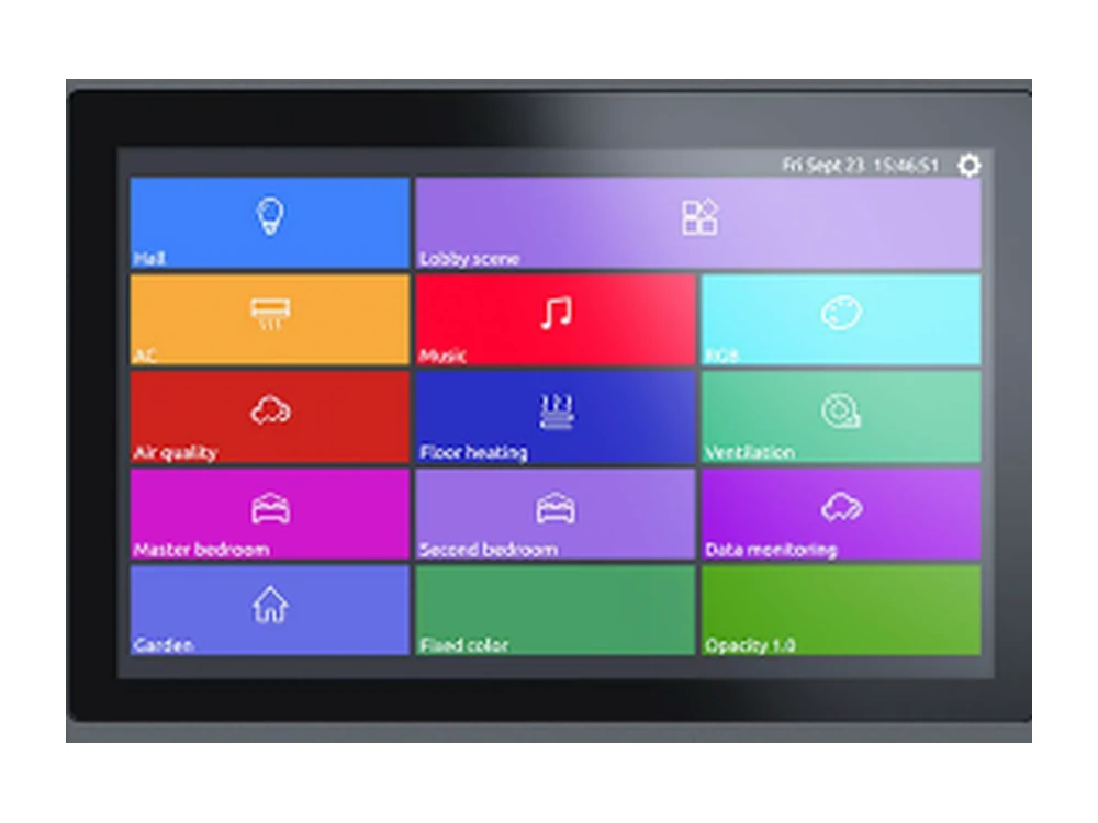 NUM-KNX-TP-10 Touch Panel product photograph